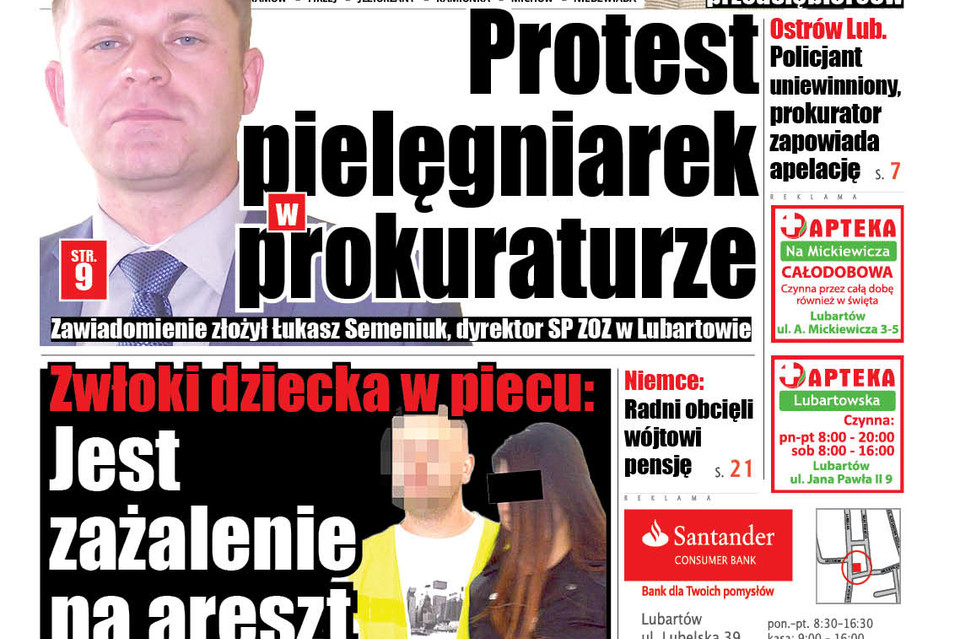 Protest pielęgniarek w prokuraturze - Zdjęcie główne