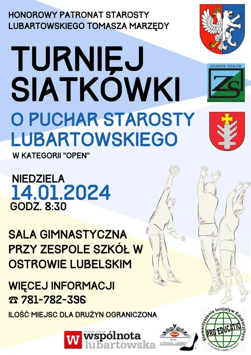 Zapisz się na turniej siatkówki w Ostrowie Lubelskim - Zdjęcie główne