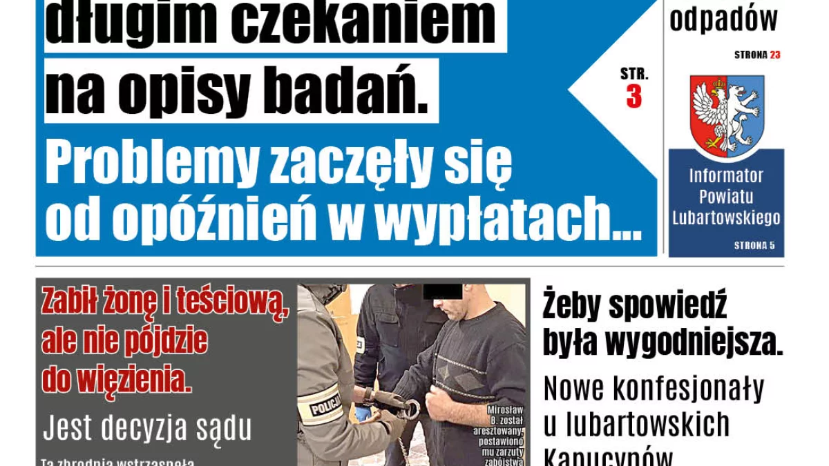 Najnowsze wydanie Wspólnoty Lubartowskiej (11 marca 2025 r.) - Zdjęcie główne