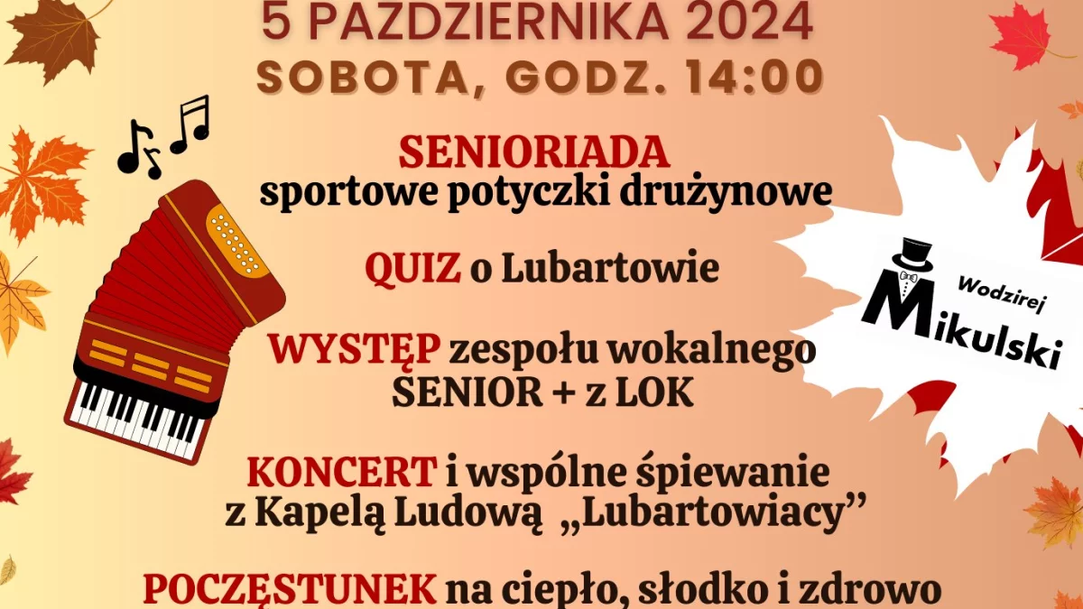 Dzień Seniora w Lubartowie przeniesiony do SP 3 - Zdjęcie główne