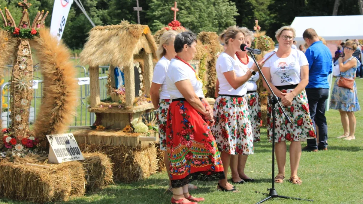 Prezentacja wieńców dożynkowych w Michowie (WIDEO) - Zdjęcie główne