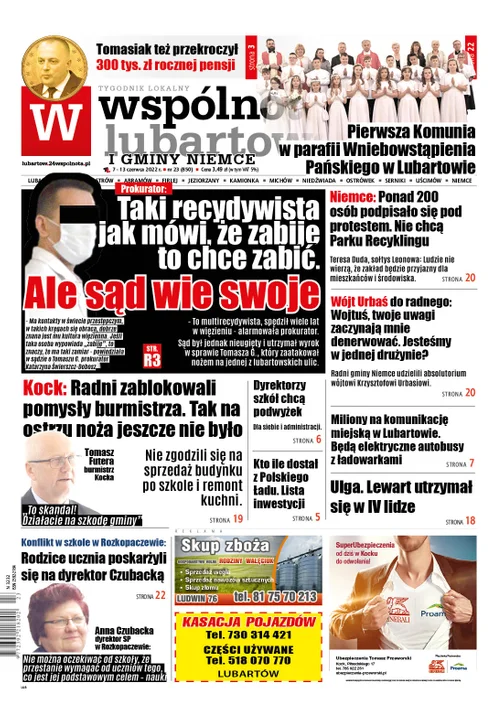 Najnowszy numer Wspólnoty Lubartowskiej (7 czerwca 2022) - Zdjęcie główne