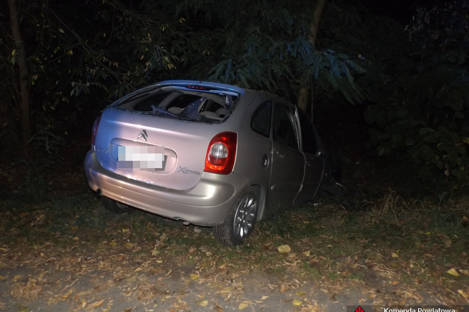 Poszkodowany kierowca Citroena - Zdjęcie główne