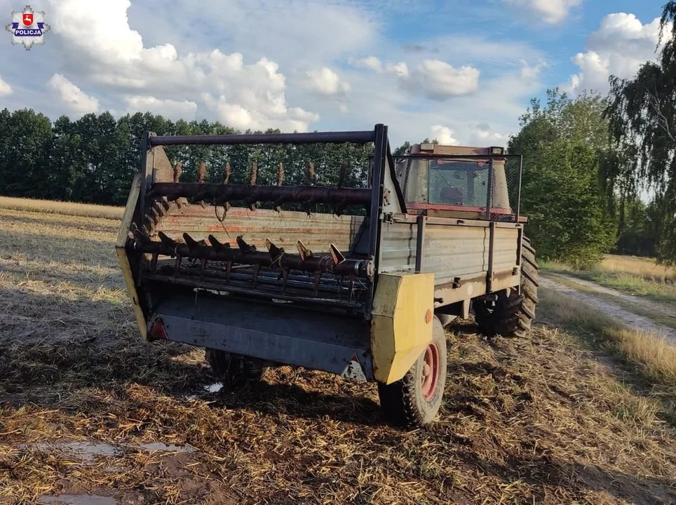 Powiat lubartowski: Tragiczny wypadek w trakcie prac rolnych. Maszyna wciągnęła mężczyznę - Zdjęcie główne