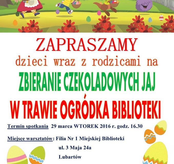 Zbieranie czekoladowych jaj - Zdjęcie główne