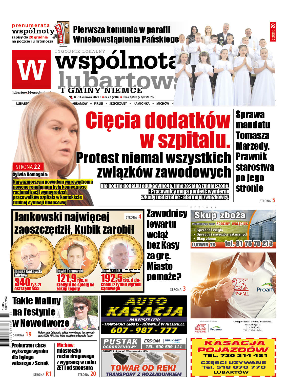 Najnowszy numer Wspólnoty Lubartowskiej - Zdjęcie główne