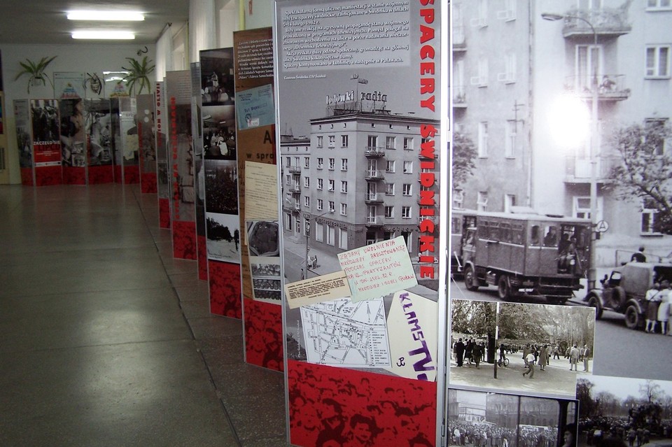 Wystawa o Solidarności w lubartowskim gimnazjum - Zdjęcie główne