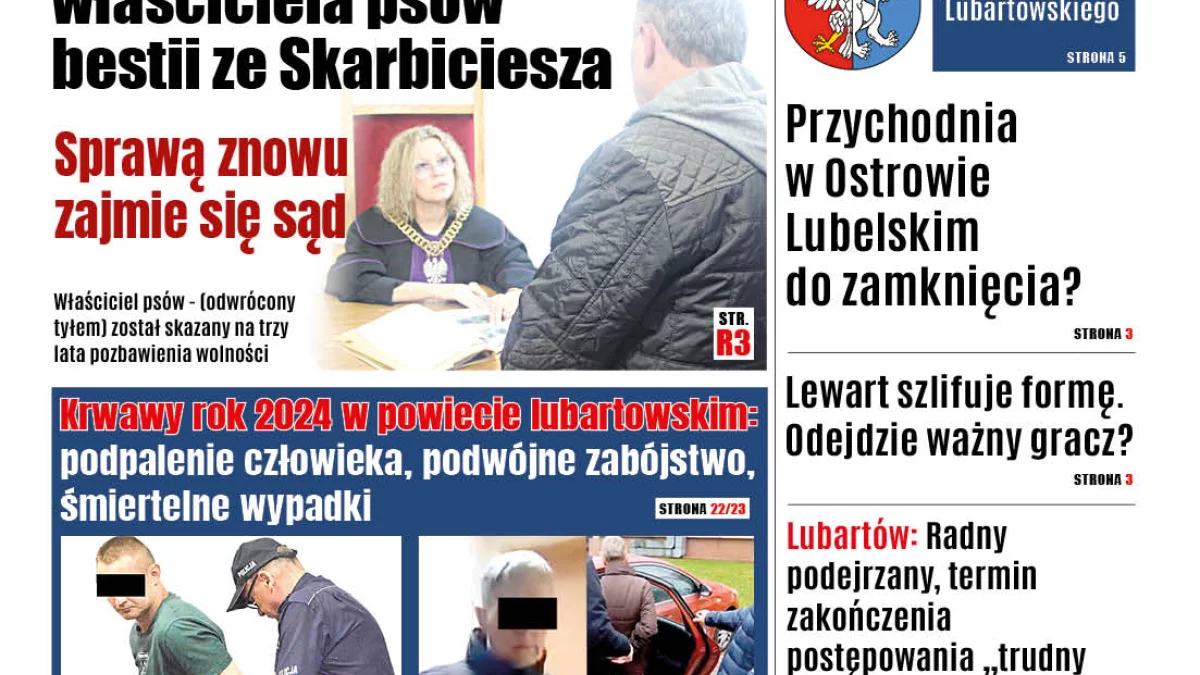 Najnowsze wydanie Wspólnoty Lubartowskiej (14 stycznia 2025 r.) - Zdjęcie główne