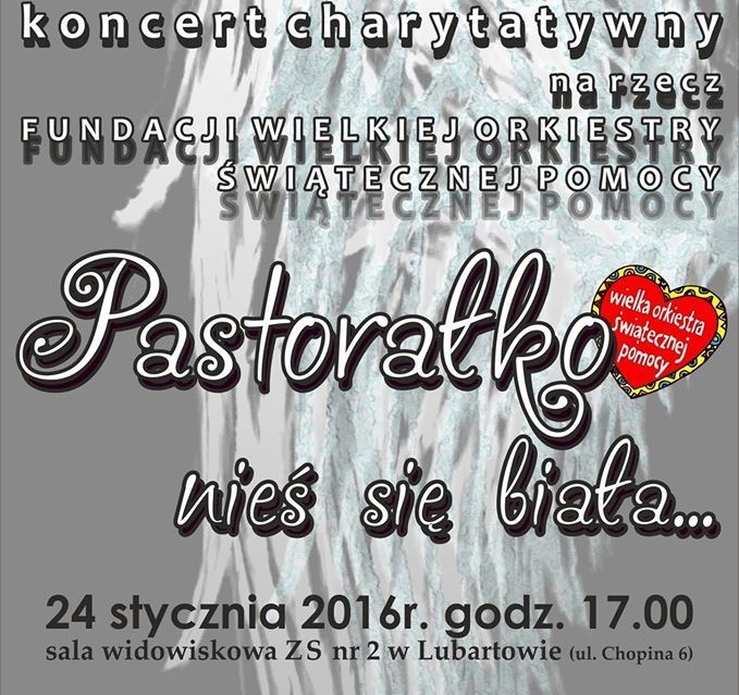 Koncert charytatywny na rzecz WOŚP - Zdjęcie główne