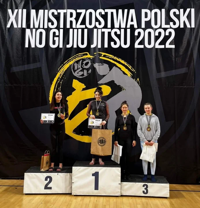 Zawodniczka MKS "Lubartów" Mistrzynią Polski Jiu Jitsu. Zwycięstwo Marty Rodzik - Zdjęcie główne