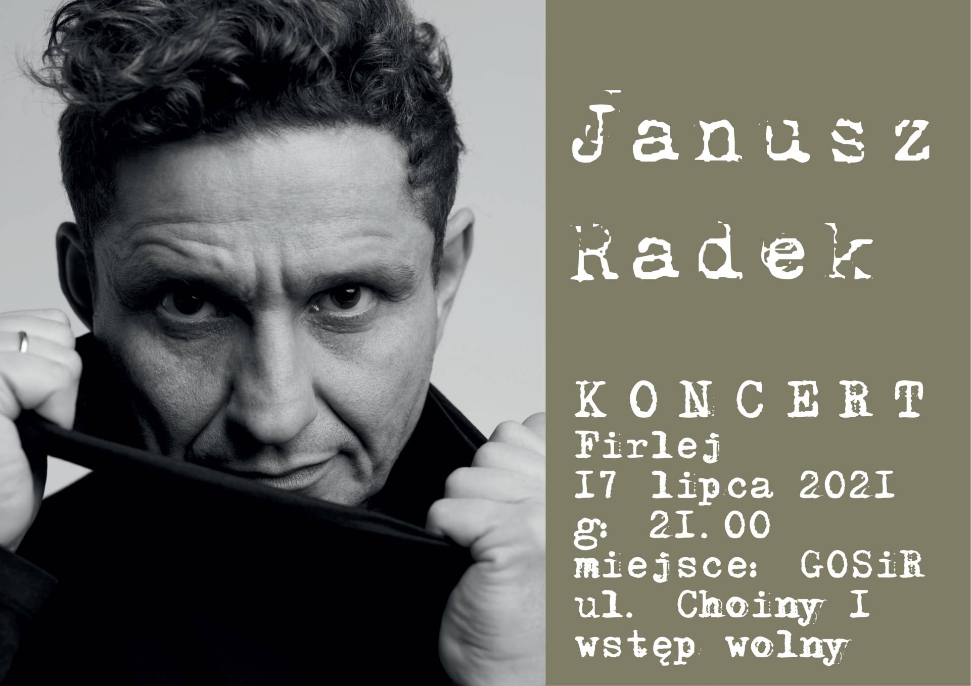Janusz Radek zaśpiewa w Firleju - Zdjęcie główne