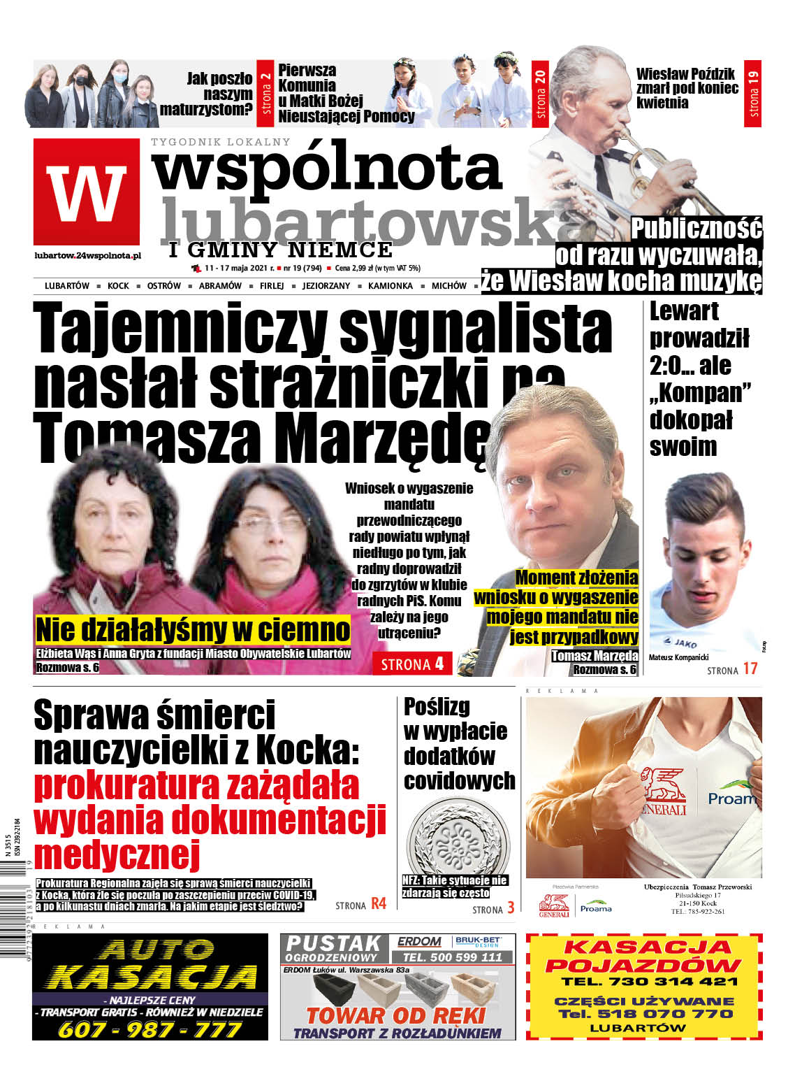 Sygnalista nasłał strażniczki na Tomasza Marzędę - Zdjęcie główne