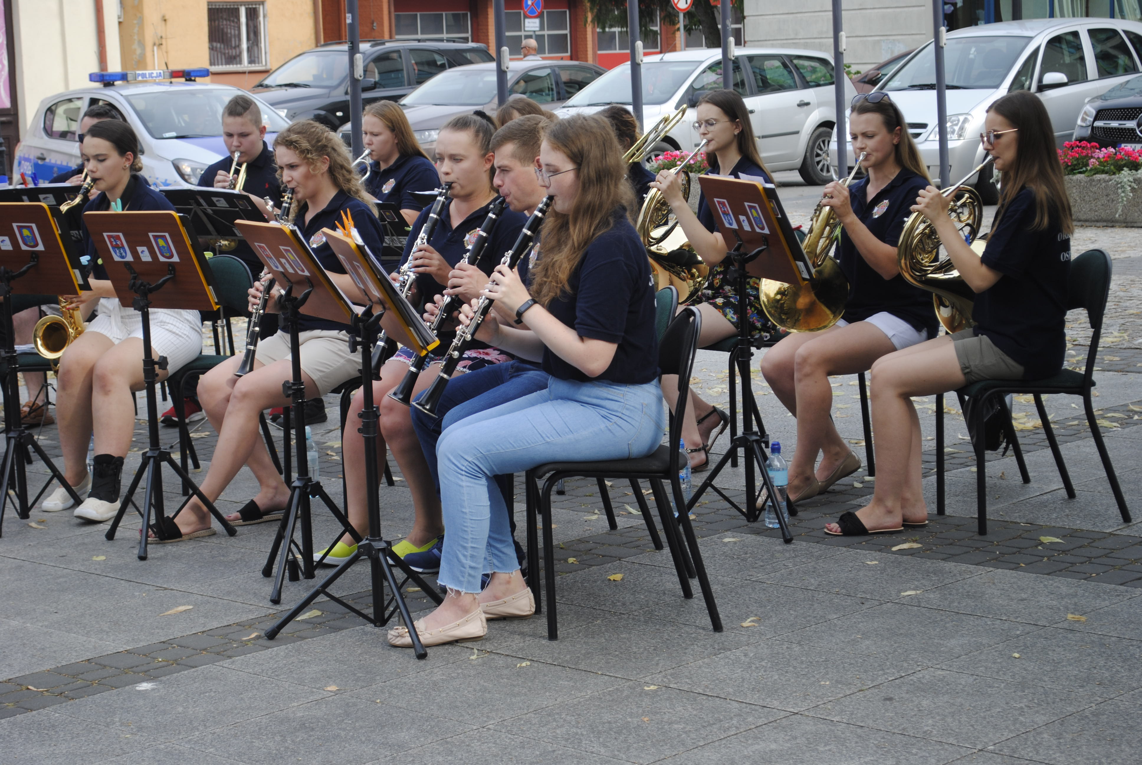 Koncert orkiestry OSP na rynku w Lubartowie. Hity światowej estrady - Zdjęcie główne