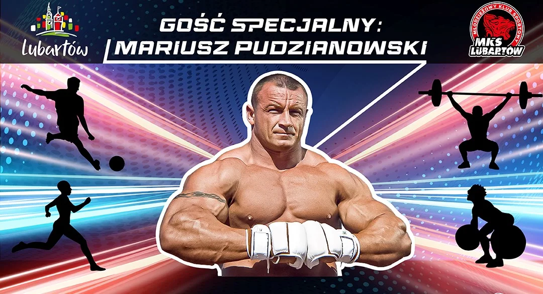 Mariusz Pudzianowski przyjedzie do Lubartowa. V Lubartowski Dzień Sportu - Zdjęcie główne