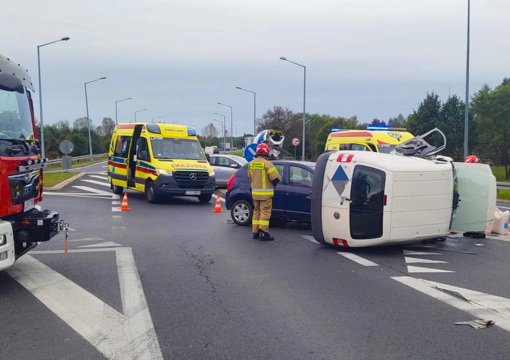 Zderzenie na ul. Kleeberga w Lubartowie - nowe szczegóły - Zdjęcie główne