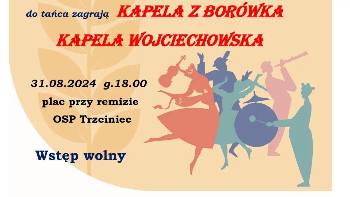 31.08.2024 - Potańcówka Wiejska w Trzcińcu - Zdjęcie główne