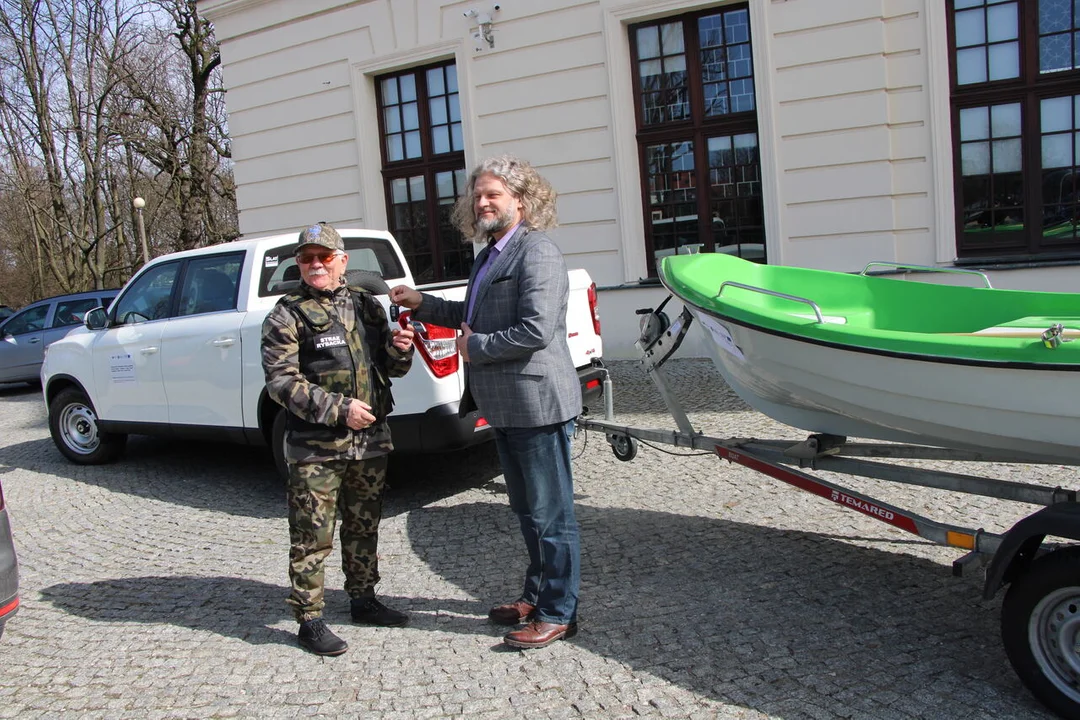 Przekazanie sprzętu dla Straży Rybackiej w Lubartowie (zdjęcia) - Zdjęcie główne