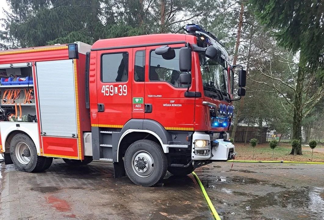 Pożar kotłowni w Baranówce - Zdjęcie główne