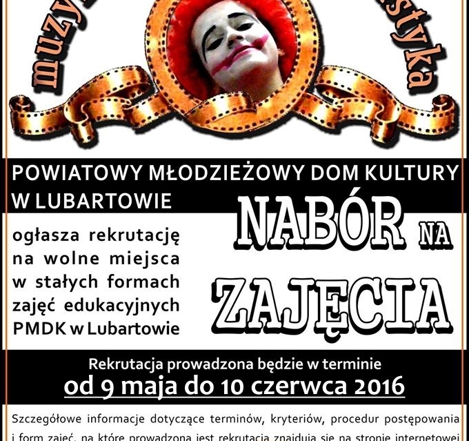 PMDK zaprasza na zajęcia! - Zdjęcie główne