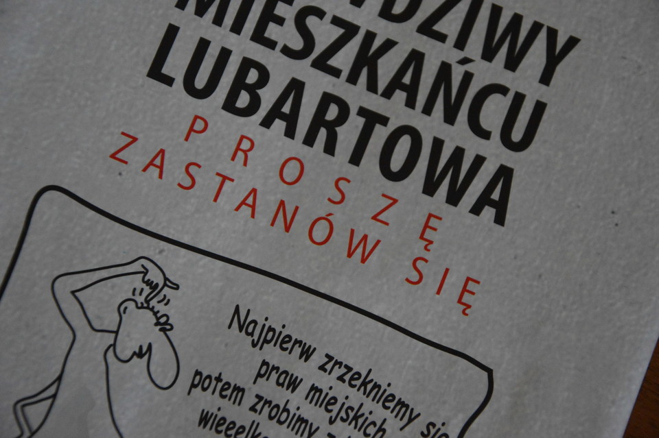 Kardasz: miałem tylko oficjalne ulotki burmistrza - Zdjęcie główne