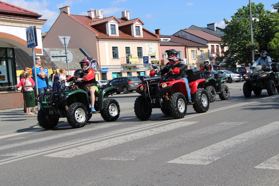 Motocykliści pomagają Damianowi - Zdjęcie główne