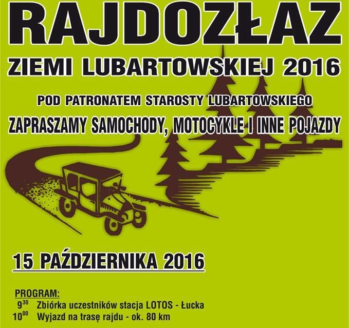 Rajdozłaz Ziemi Lubartowskiej 2016 - Zdjęcie główne