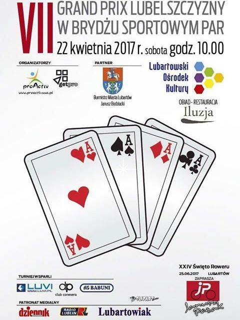 Grand Prix Lubelszczyzny w brydżu sportowym - Zdjęcie główne