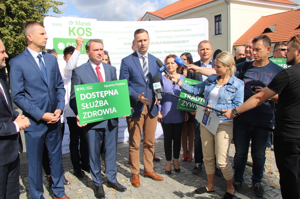 Kosiniak - Kamysz wspiera lubartowskich kandydatów - Zdjęcie główne