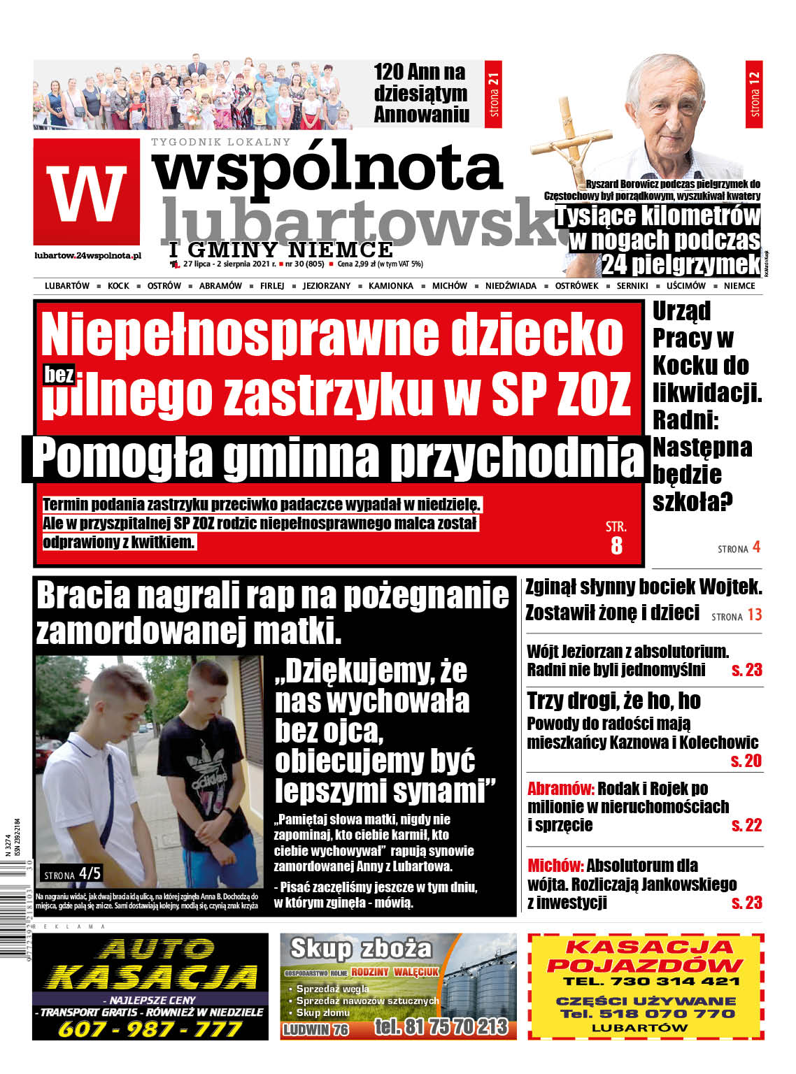 Niepełnosprawne dziecko bez pilnego zastrzyku w SP ZOZ. Pomogła gminna przychodnia - Zdjęcie główne