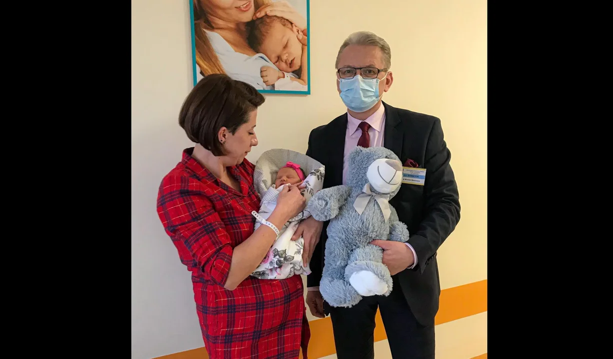 Powiat lubartowski: Antosia pierwszym dzieckiem urodzonym w szpitalu w Lubartowie w 2022 roku! - Zdjęcie główne