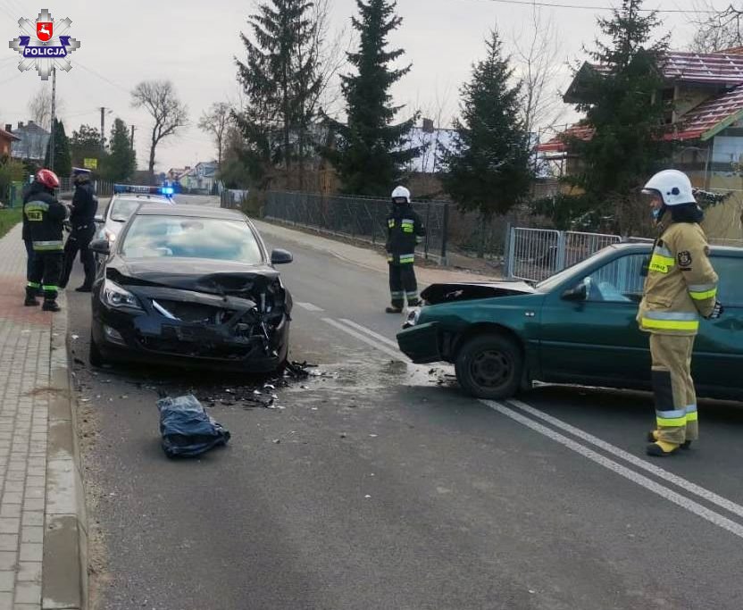 Kolizja w Przytocznie. Nie ustąpił pierwszeństwa, bo myślał, że "zdąży" - Zdjęcie główne