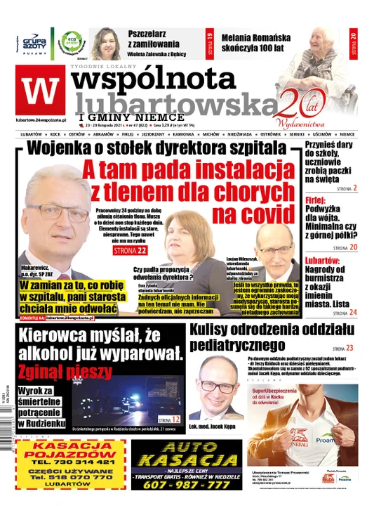 Najnowszy numer Wspólnoty Lubartowskiej - Zdjęcie główne