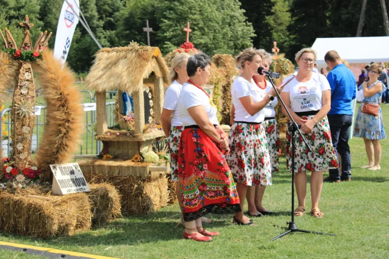 Prezentacja wieńców dożynkowych w Michowie (WIDEO) - Zdjęcie główne