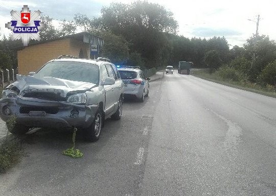 Najechała na tył ciężarówki - Zdjęcie główne