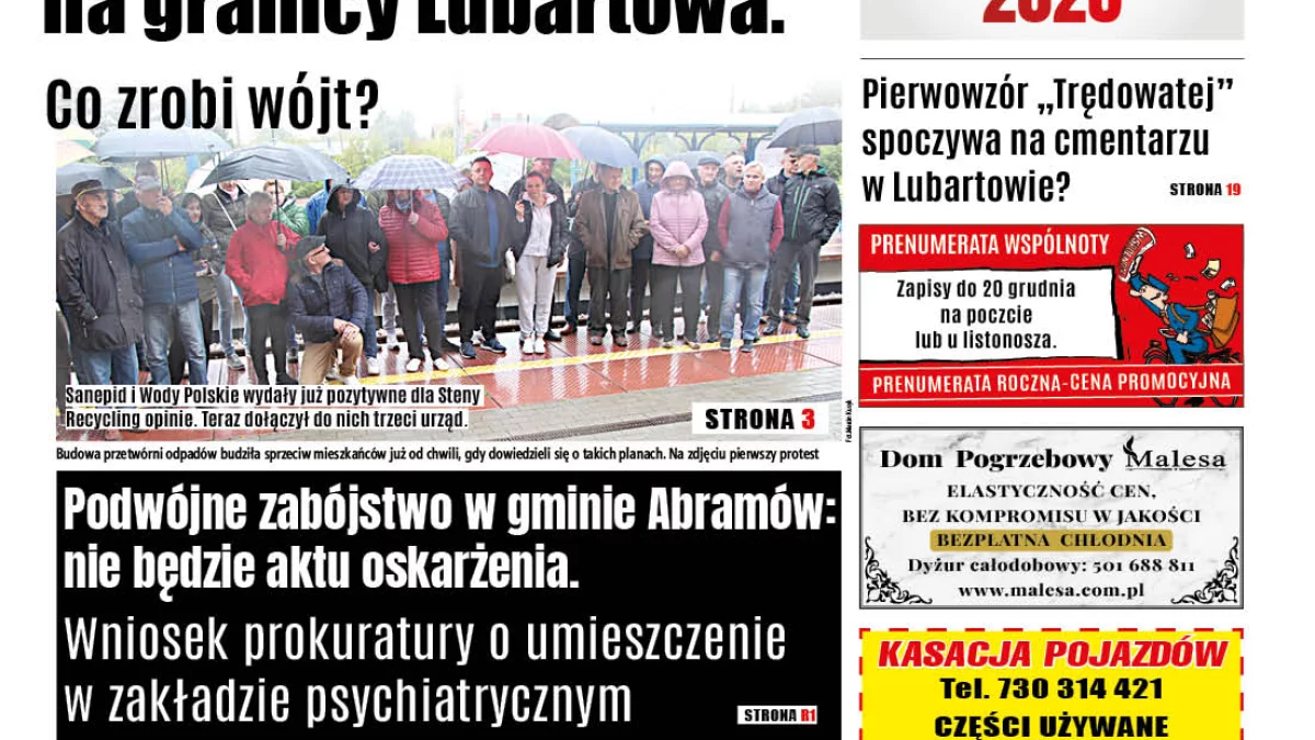 Najnowsze wydanie Wspólnoty Lubartowskiej (10 grudnia 2024r) - Zdjęcie główne