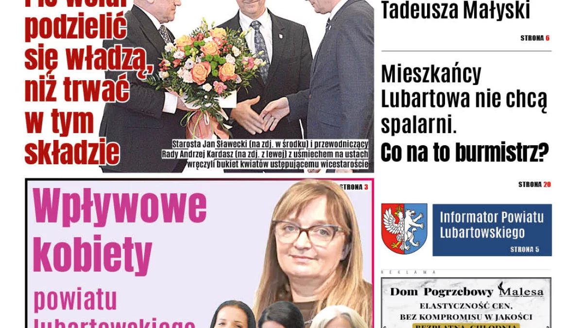 Najnowsze wydanie Wspólnoty Lubartowskiej (4 marca2025 r.) - Zdjęcie główne