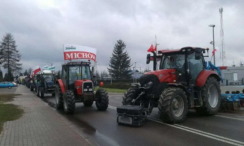 Protest rolników w Michowie. Mają dość! - Zdjęcie główne