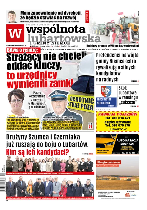 Najnowsze wydanie Wspólnoty Lubartowska 27 lutego 2024r - Zdjęcie główne