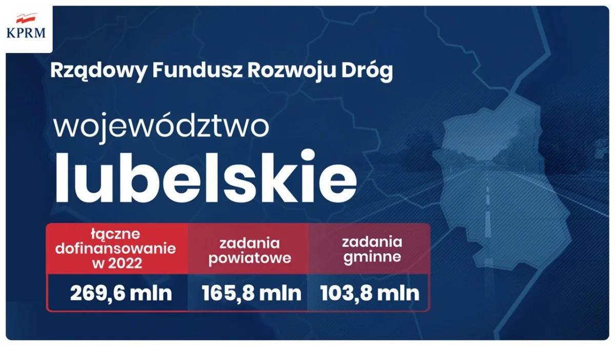 Dotacje z Rządowego Funduszu Rozwoju Dróg. Ile dostał powiat lubartowski? - Zdjęcie główne