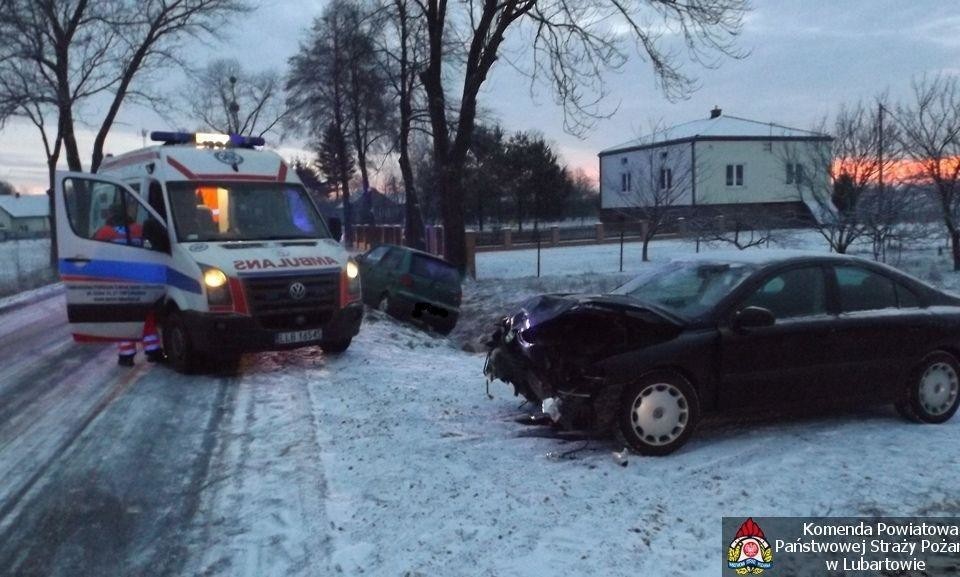 Samoklęski: zderzenie volvo i matiza - Zdjęcie główne