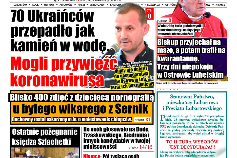 70 Ukraińców przepadło jak kamień w wodę. Mogli przywieźć koronawirusa - Zdjęcie główne