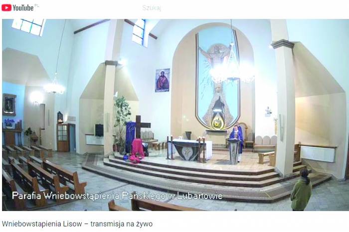 Msza święta na żywo w internecie zamiast chodzenia do kościoła - Zdjęcie główne