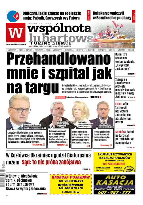 Najnowszy numer Wspólnoty Lubartowskiej (4 lipca 2023r) - Zdjęcie główne