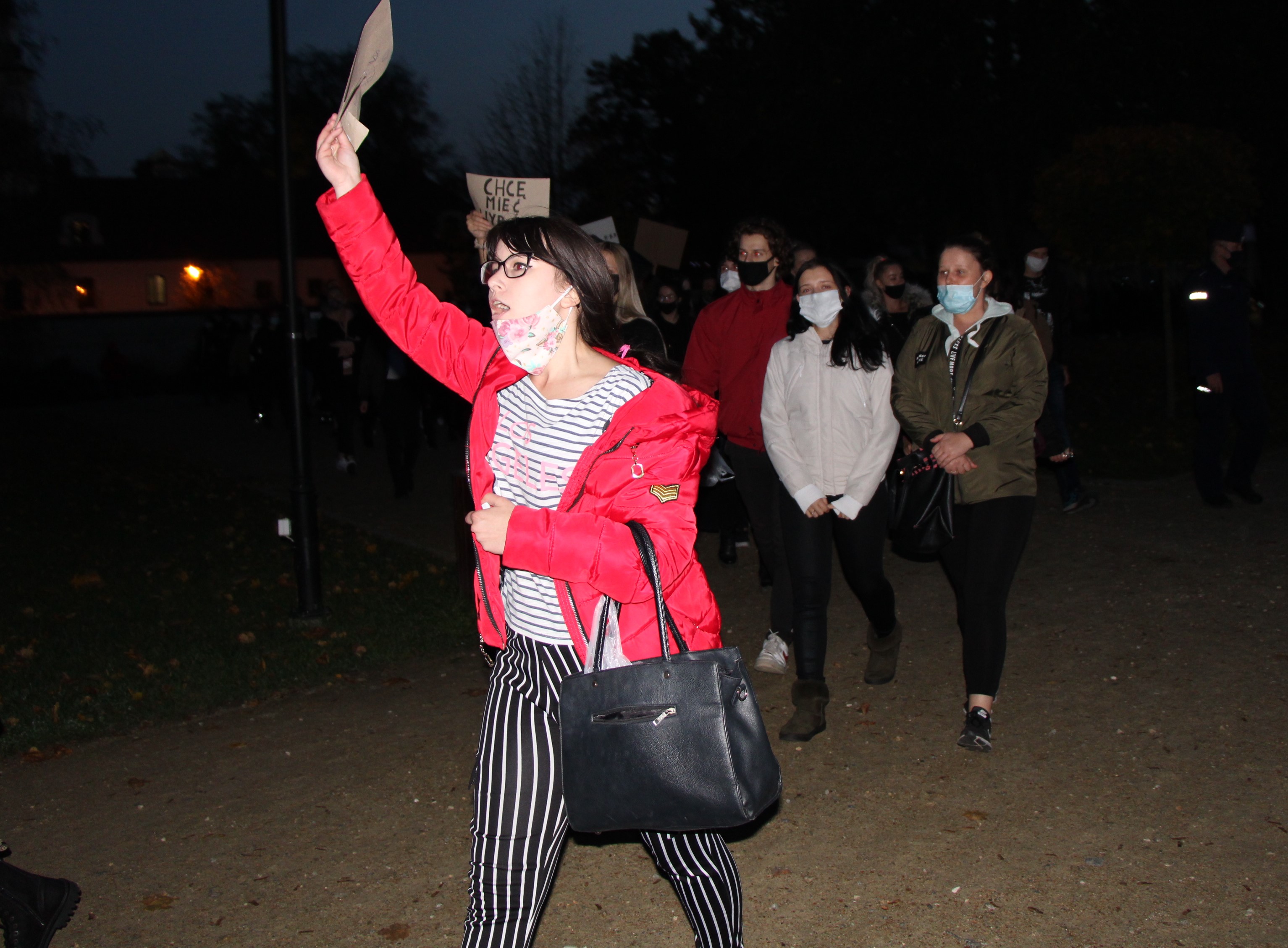 Protest na ulicach Lubartowa