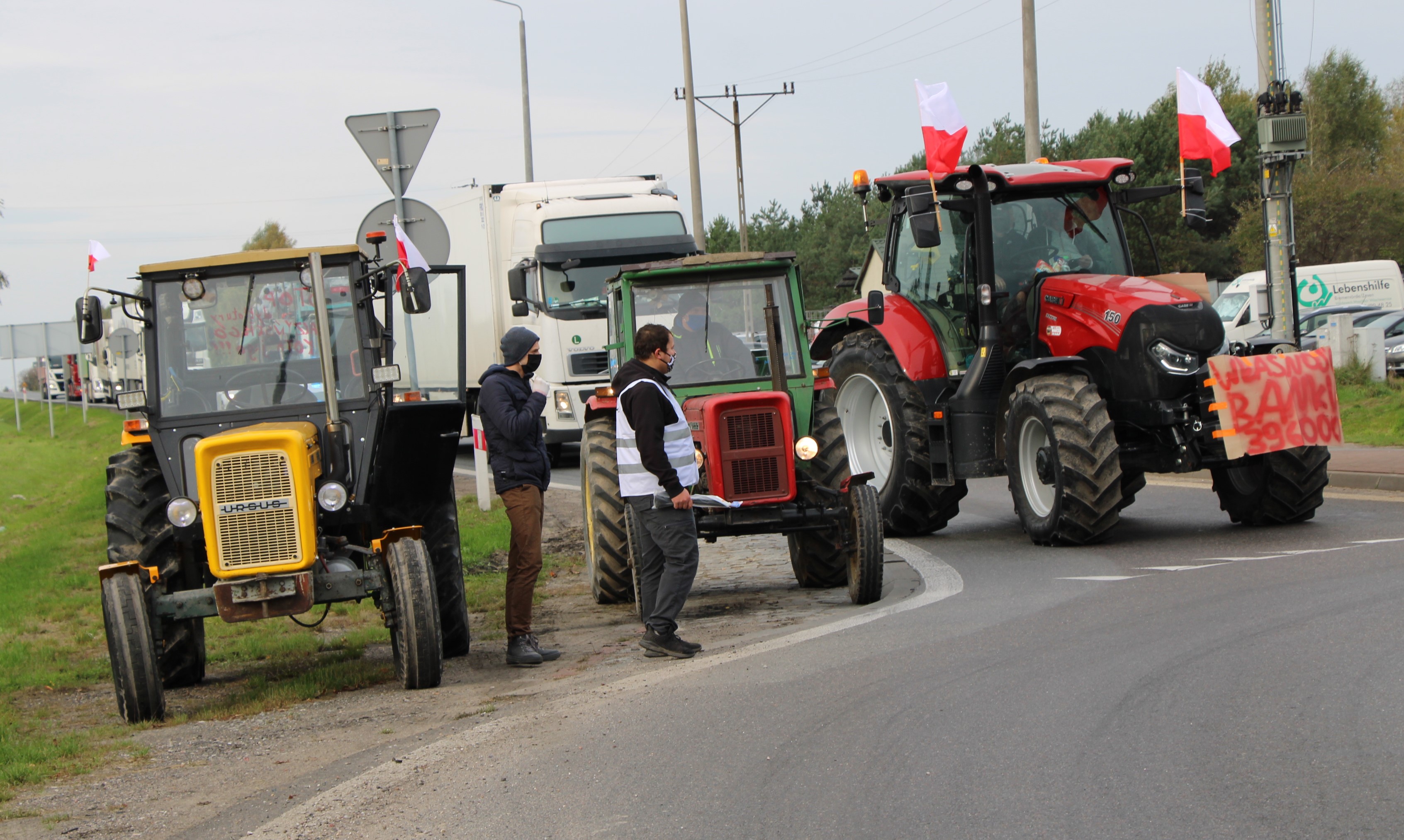 Rozpoczął się protest rolników w Łucce - Zdjęcie główne