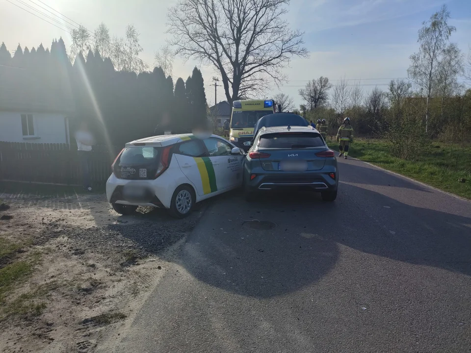 Zderzenie w Nowodworze Piaskach - Zdjęcie główne