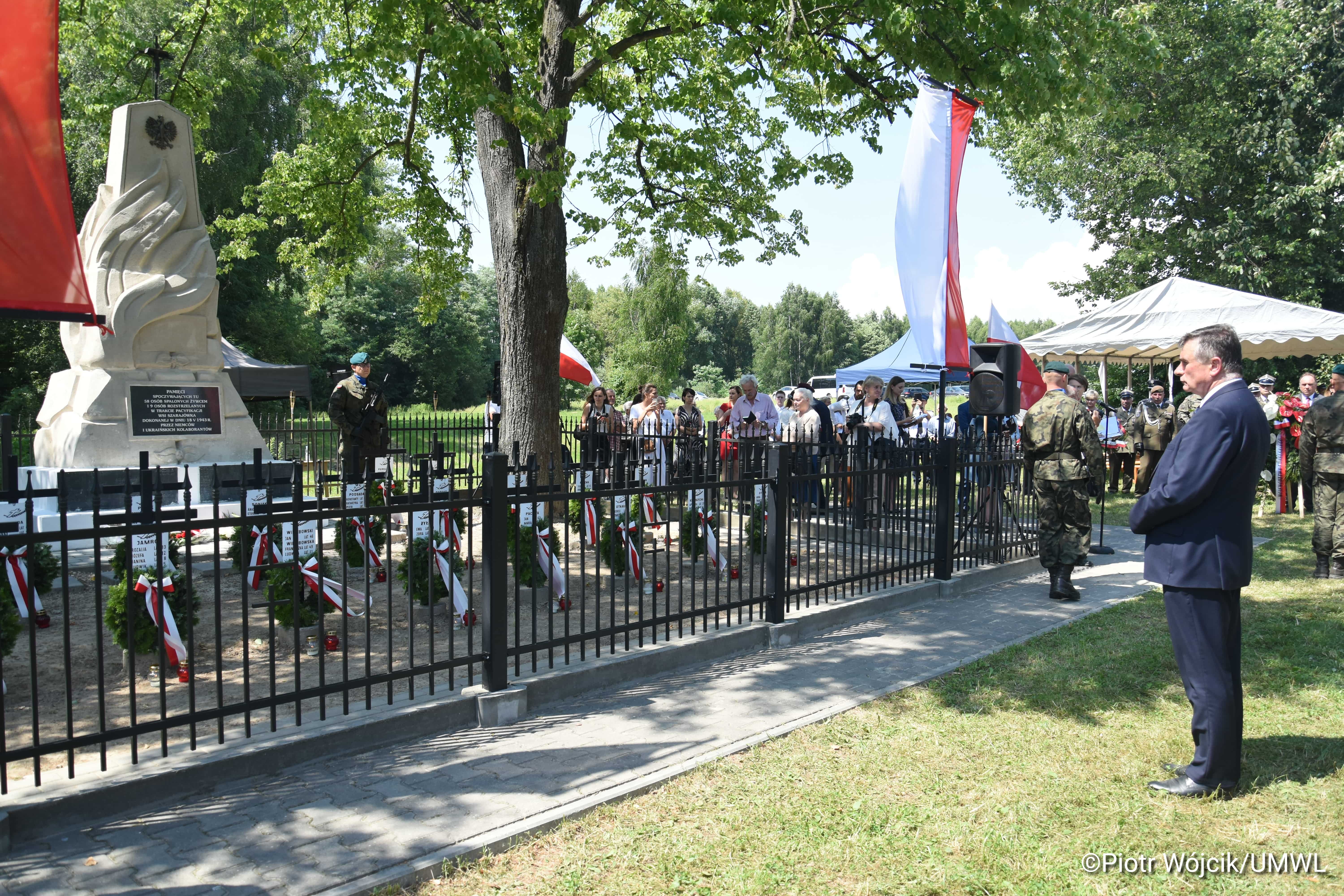 Województwo lubelskie: Wojewódzkie obchody Dnia Walki i Męczeństwa Wsi Polskiej - Zdjęcie główne