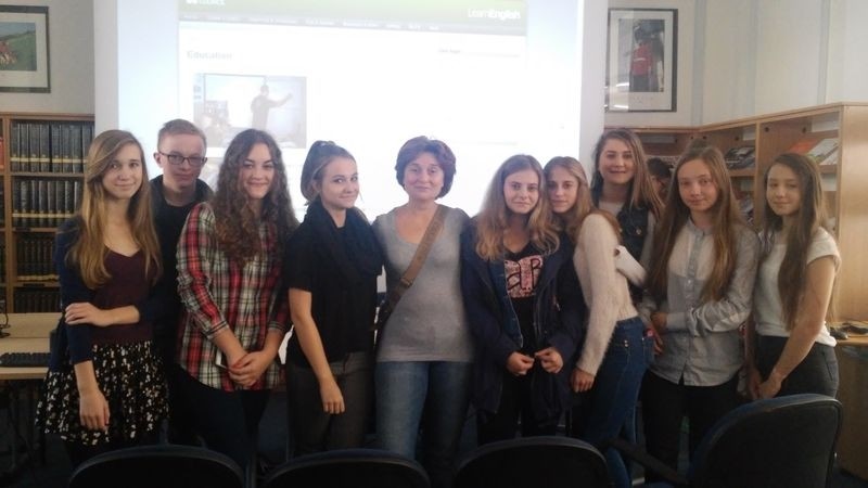 Uczniowie ZS nr 2 z wizytą w Centrum Brytyjskim UMCS w Lublinie - Zdjęcie główne
