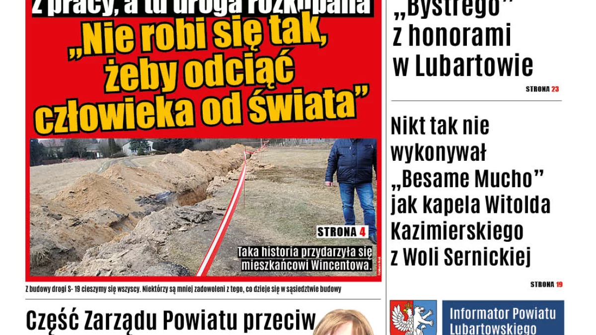 Najnowsze wydanie Wspólnoty  Lubartowskiej (25 lutego 2025 r.) - Zdjęcie główne