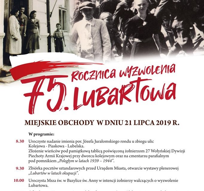 75. rocznica wyzwolenia Lubartowa - Zdjęcie główne